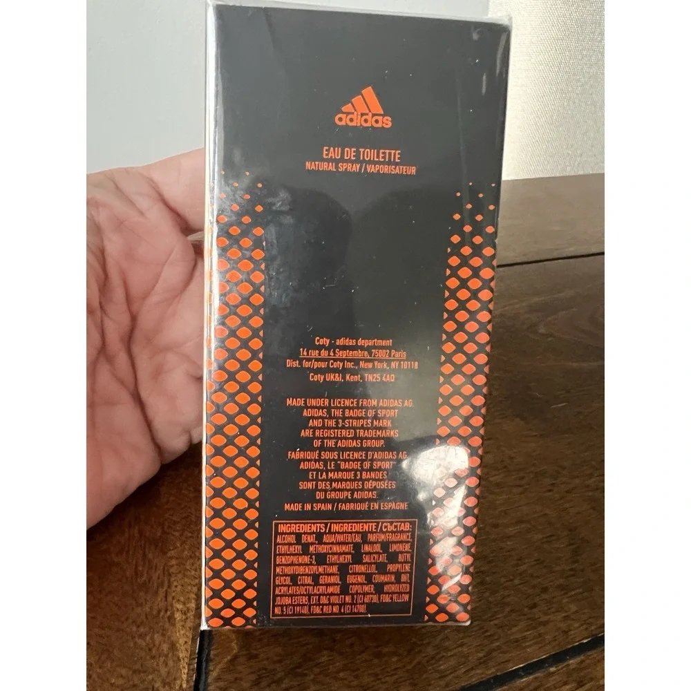 Adidas Sport STRK Men's EDT Spray, 1.6 Fl Oz New Sealed Box